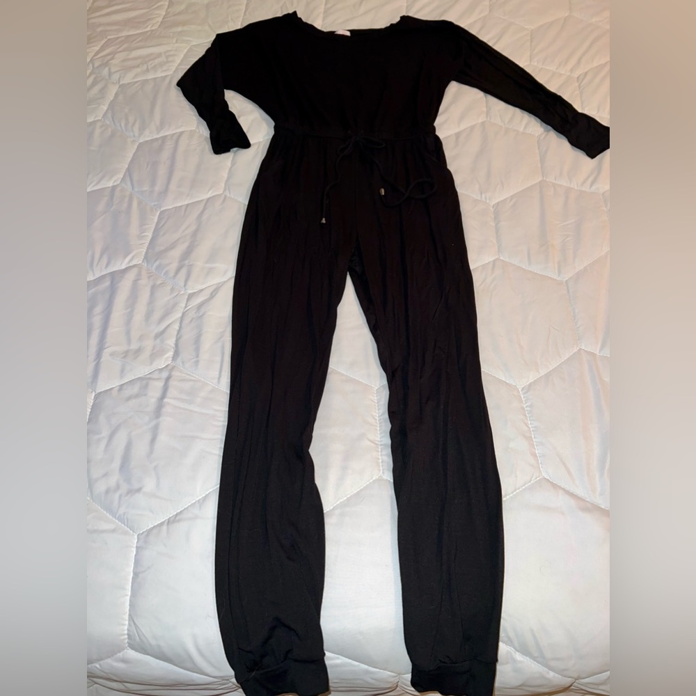 Pink Lily long sleeve and pant jumpsuit